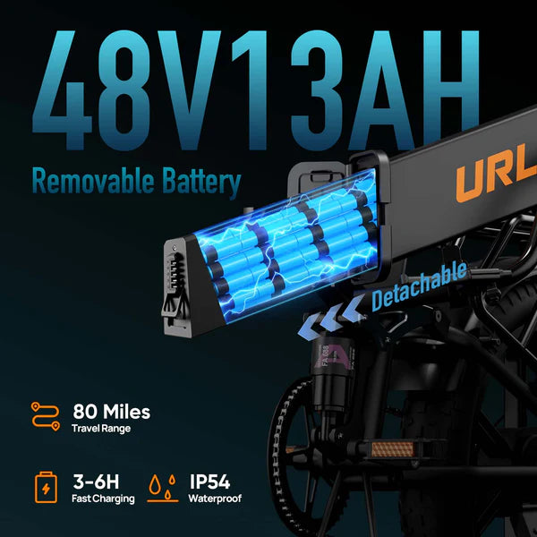 URLIFE T5 Fat Tire Electric Bike