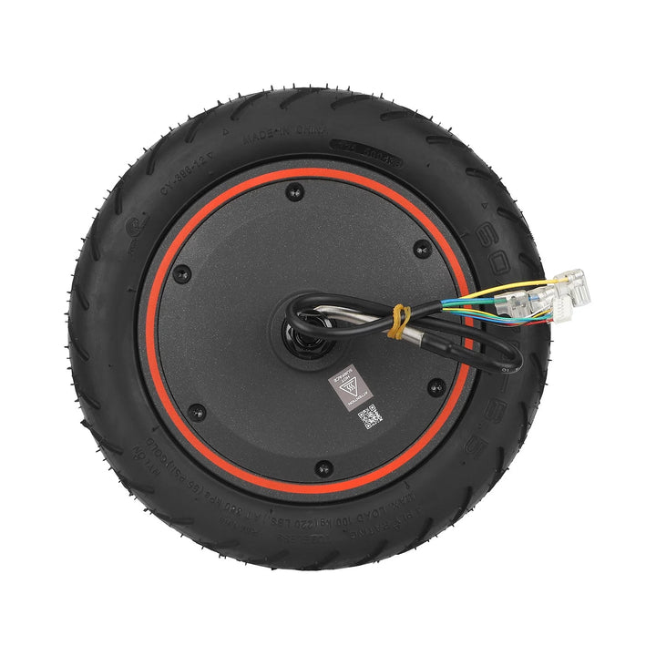 Xiaomi 5 Max Motor with Yuanxing 60/70-6.5 Vacuum Tires 48V400W Motor with Red Circle for Xiaomi 5 MAX Electric Scooter Engine Motor Replacement Driving Wheel Motor