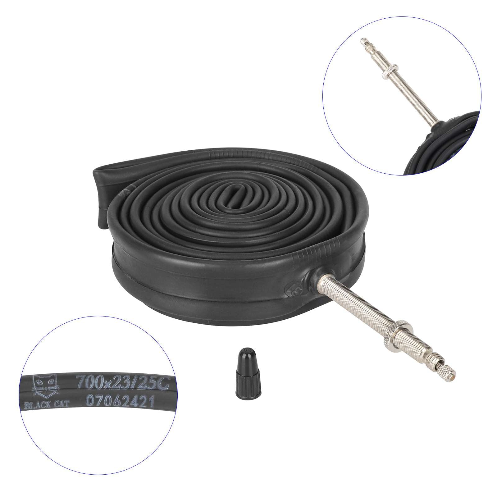BLACKCAT 700*23/25C inner tube with Presta 60mm