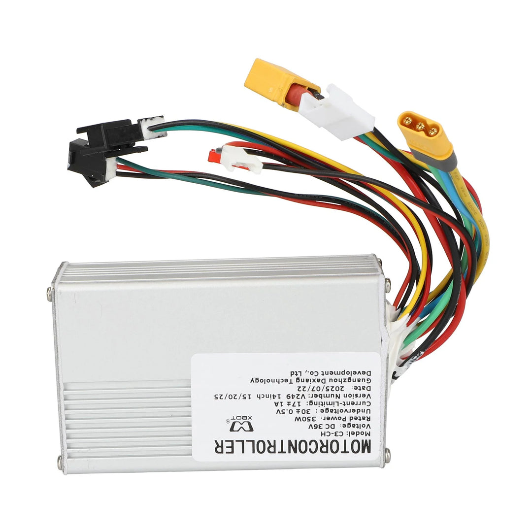 C3-CH 36V 350W Controllore per Parti Modificate Minirobot Scheda Madre per Monopattino Elettrico Quickwheel Scheda Madre per Bici Elettriche per Velocità e Stato Batteria in Tempo Reale