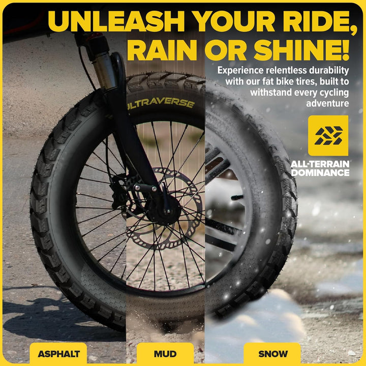 ULTRAVERSE 20x4 E-Bike Fat Tire