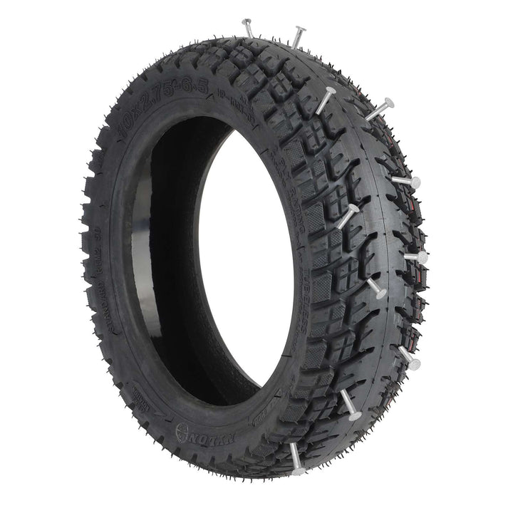 Ulip 10 Inch 10*2.75-6.5 Self-repairing E-Scooter Vacuum Tyre with Goo Gel 10*2.75-6.5 Widen Tubeless Tire with Gel 10X2.75-6.5 Off-road Tires Parts Off-road Tire for Smartgyro Speedway,Rockway,Crossover Kugoo G3, Speed 5 DT 3 Electric Scooter