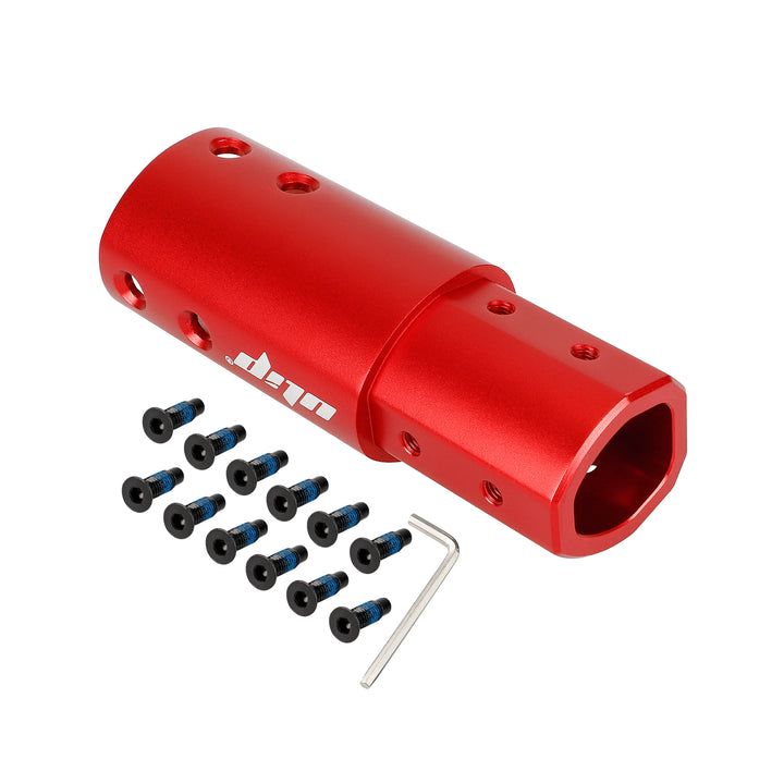 Ulip Red Extension Rod of Pole for Max G30 Series Scooters Front Pole Extension Tube Aluminum Increased Height Electirc Scooter Extension Pole For Segway Ninebot Max G30 G30D G30LP Part