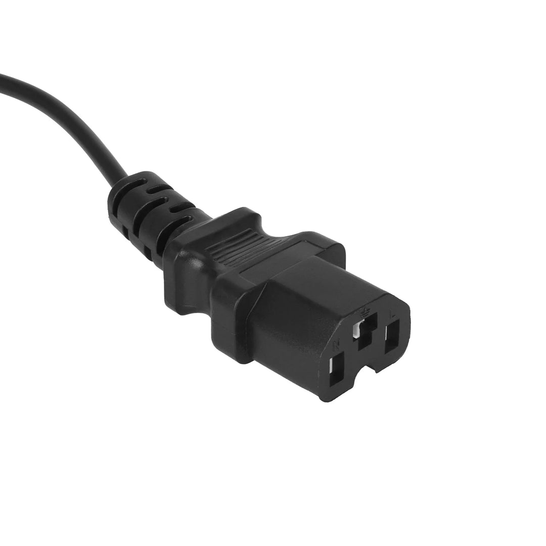 Caricabatterie da 48V a 54.6V2A con testa a spillo con spina EU Caricabatterie per batteria al litio con connettore a spillo e ventola per pacco batteria