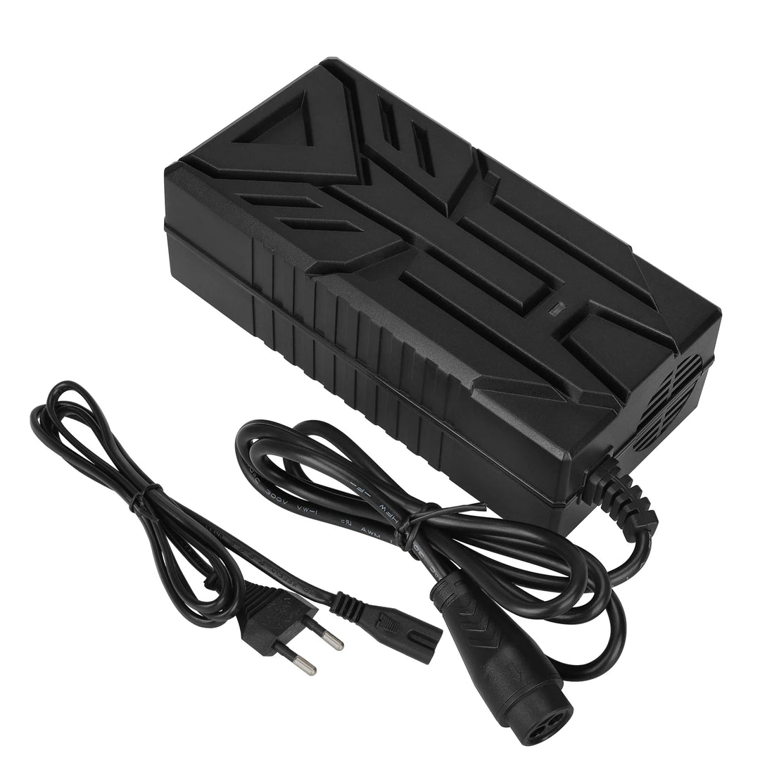 Caricabatterie Ulip 54.6V2A con testina LP16-3P grande, spina europea, testina Ulip Big Eight Ming 54.6V2A, Trasformatore, Caricabatterie standard europeo, Adattatore di alimentazione per scooter elettrico