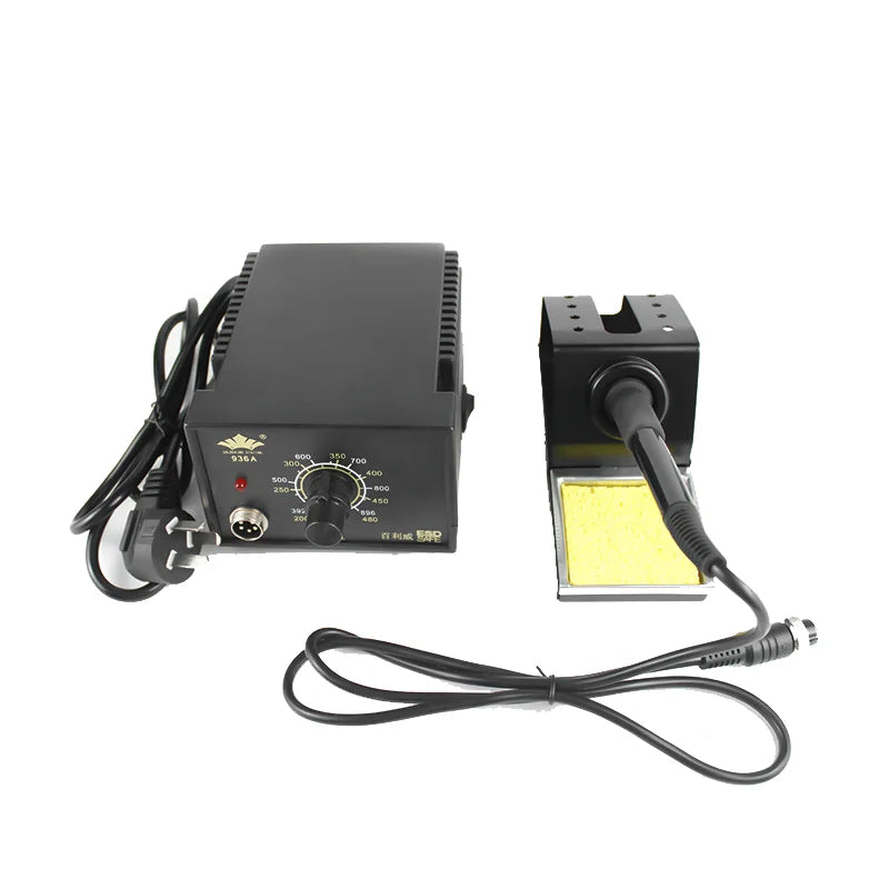 Baileiwei 936A Constant Temperature Soldering Station EU Standard High-power Household Soldering Iron Repair Tool Solder Iron Station Kit