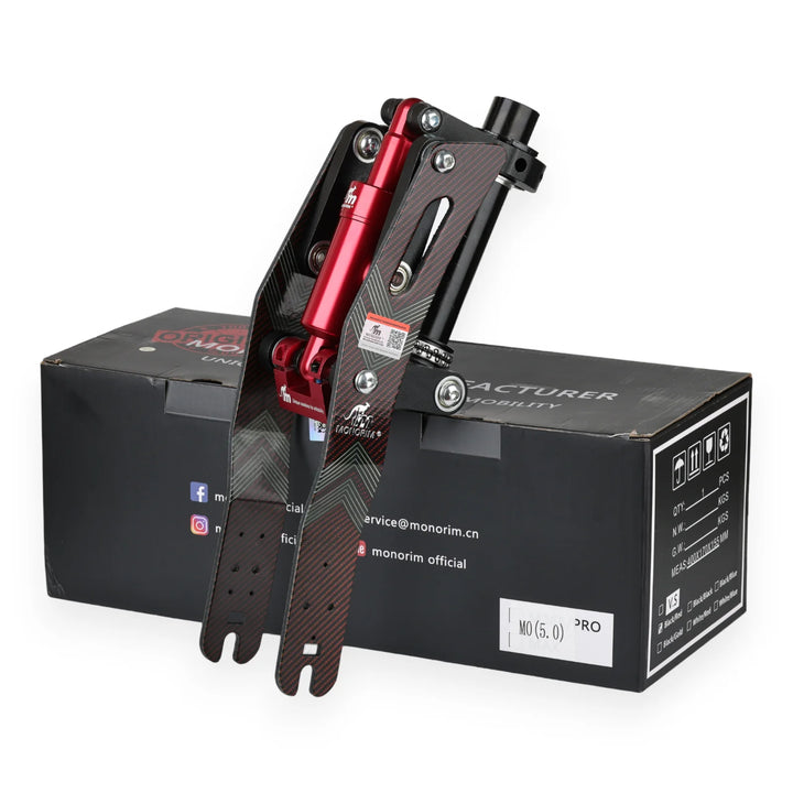 Kit Sospensioni Monorim M0 V5 v5.0 per Xiaomi m365/Pro/Pro2/1s Specifico per 8.5inch 10inch Ricambi Accessori Sospensione Anteriore Monorim V5.0 Per Monopattino Elettrico Xiaomi M365 1s Essential Pro Pro 2 Mi3 4 Kit Ammortizzatore Forcella Pro Ricambi
