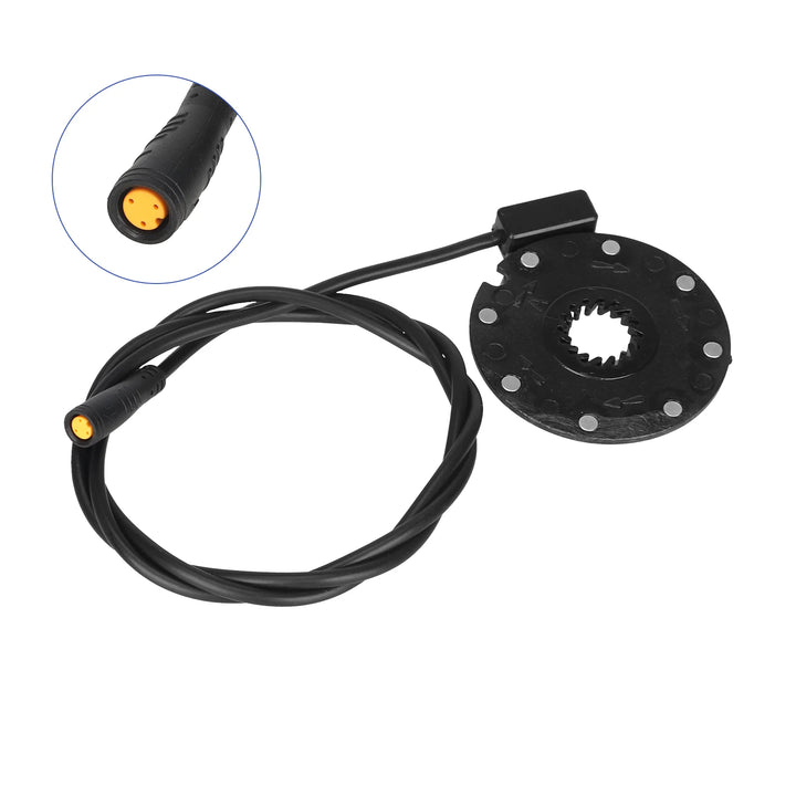 8-magnetic power assist sensor 1-meter waterproof cable, three-core electric bicycle power assist sensor PAS