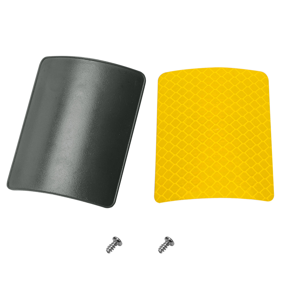 Portatarga parafango posteriore Xiaomi Pro2 con adesivi riflettenti gialli Viti Portatarga parafango scooter elettrico per Xiaomi M365 Pro 2 E-Scooter Adesivi riflettenti di sicurezza Accessori