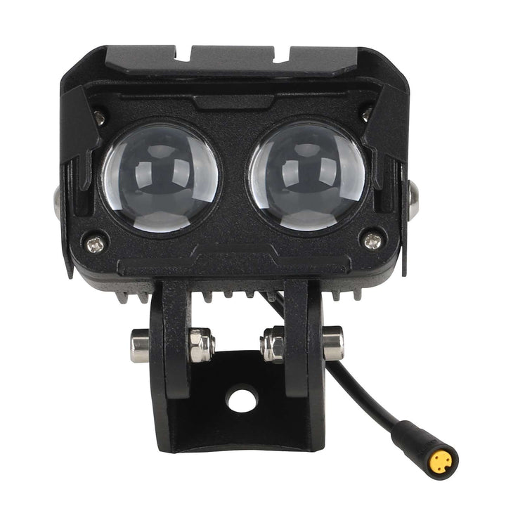 Original Kukirin G3Pro Headlights Aluminum Alloy Housing for Kukirin G3Pro Electric Scooter Front LED Headlights Headlamp Front Light For Kukirin G3 Pro Scooter Electric Scooter Headlight Aluminum Alloy Material