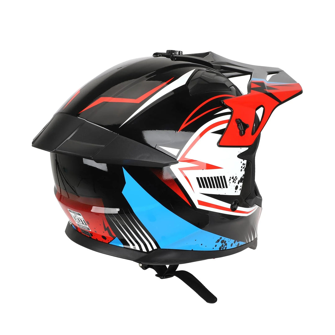Size L (57-58 ) Shimmering Red Off-Road Helmet Adult Full-Face Bike Helmet Mountain Road Cycling Helmet Ultra-Light Off-Road Safety Helmet Outdoor Adult Cycling Helmet Sports Mountain Forest Competition Off-Road Helmet Mountain Bike Full-Face Helmet