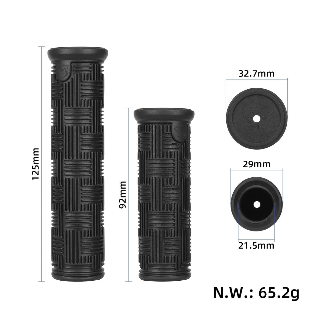 1 Pair of Kukirin G3 G2 G4 Ultra Black Long and Short Grips for Kukirin G3 G2 G4 Ultra Electric Scooter Handlebar Grip 1 Set Rubber Grip