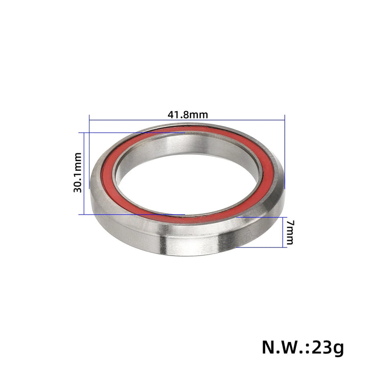 Cuscinetto rosso per monopattino elettrico Kukirin G2 G3 G4 Cuscinetto a sfera 41.8*30.15*7MM Sterzo Cuscinetti in acciaio inossidabile Accessori per monopattino elettrico Kukirin G2 G3 G4 Pezzi di ricambio