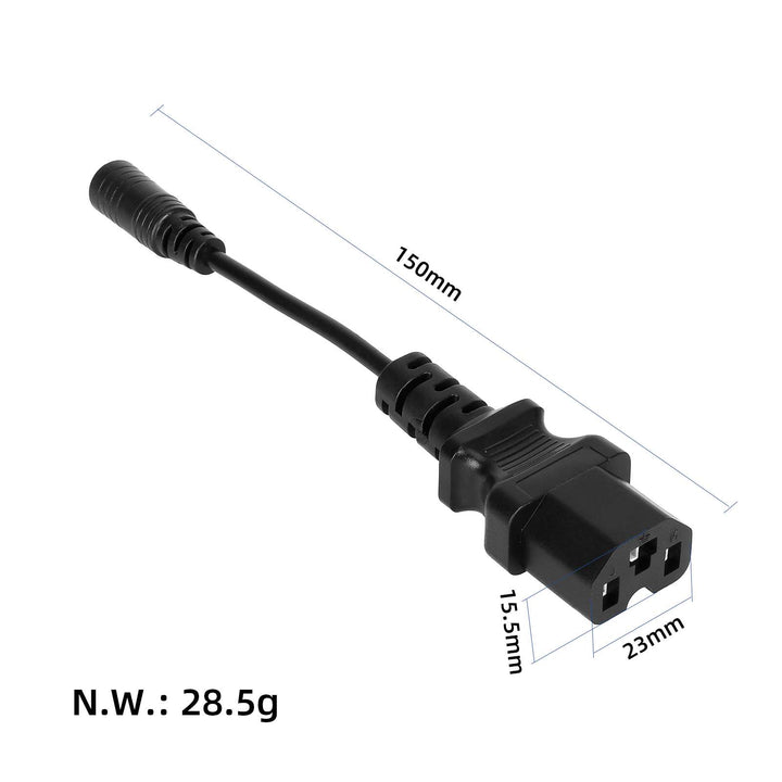 Caricabatterie da 36V a 42V 2A DC2.1 con 6 Cavi Adattatori Spina EU Veicolo Elettrico Scooter Elettrico Caricabatterie con Testa DC Caricabatterie per Batteria al Litio 36V 42V Cavo di Alimentazione a Testa Rotonda Accessori