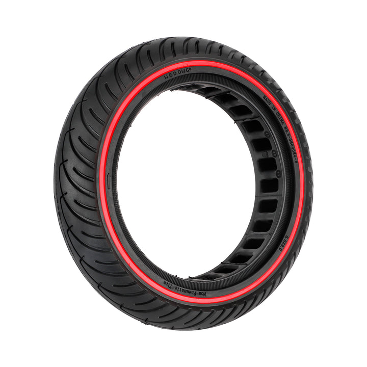 Pneumatico solido per monopattino elettrico Nedong 8.5 pollici con cerchio rosso 8.5X2 8 1/2*2 per Xiaomi M365 Pro Pro2 1S MI3 Essential Monopattino, pneumatico non gonfiabile in gomma ammortizzante 8.5*2 pollici