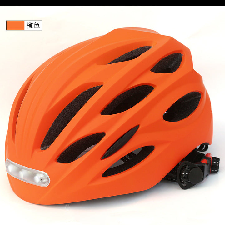 Caschi da Bici Neri Taglia L per Adulti - Casco da Bicicletta Regolabile con Luci LED Anteriori e Posteriori per Adulti Uomini Donne Casco per Scooter per Pendolarismo, Ciclismo su Strada, Pattinaggio, Scooter