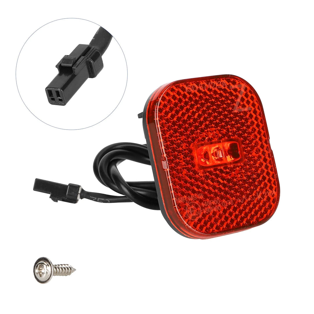 Taillight for Segway Ninebot Max G3/F3/ZT3 Pro Electric Scooter Taillight Brake Light Warning Taillight Rear Fender Warning Brake Tail Light Rear Signal Light Rear Lamp for Ninebot Max G3 F3 ZT3 Scooter
