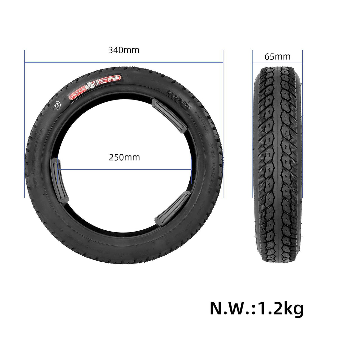 Pneumatico tubeless CST 14*2.125, pneumatico pneumatico per monopattino elettrico da 14 pollici, accessori per pneumatici per bicicletta, pneumatico in gomma spesso per veicoli elettrici