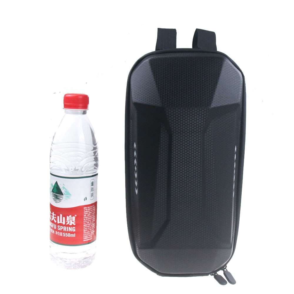 Borsa per monopattino elettrico 3L, borsa da trasporto anteriore per Xiaomi Mijia M365/Ninebot ES2 ES1, borsa impermeabile in EVA rigida, borsa riflettente da appendere al manubrio