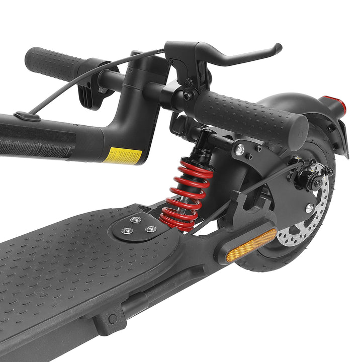 Black-red V2 Rear Suspension with Mudguard and Tailight for Xiaomi M365 and 1S Scooter Rear Shock Absorber for Scooter Rear Spring Shock Absorber Replacement Accessories