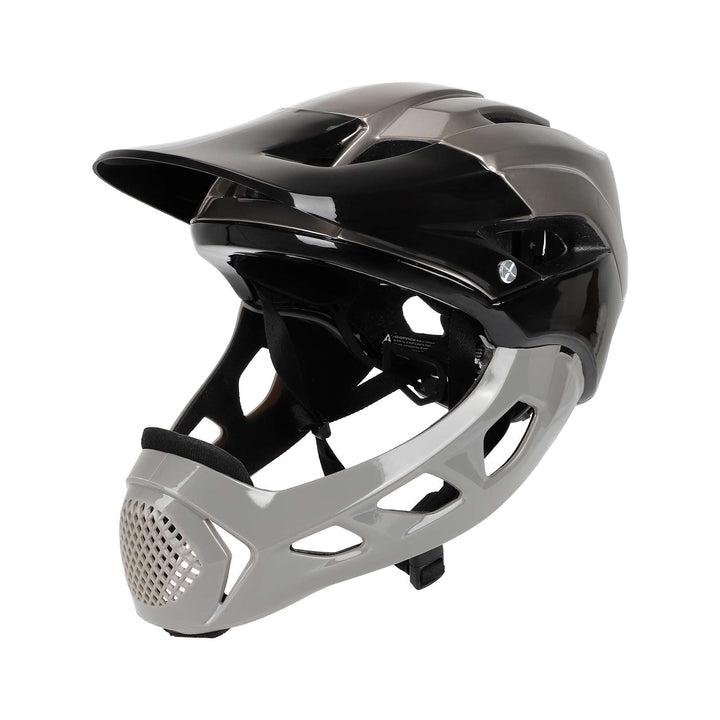 Black And Grey Detachable Off-Road Helmet Mountain Bike Helmet Xc/Am Ultra-Light Off-Road Helmet Outdoor Adult Cycling Helmet Sports Mountain Forest Race Off-Road Helmet Removable Mountain Bike Full Helmet Wholesale