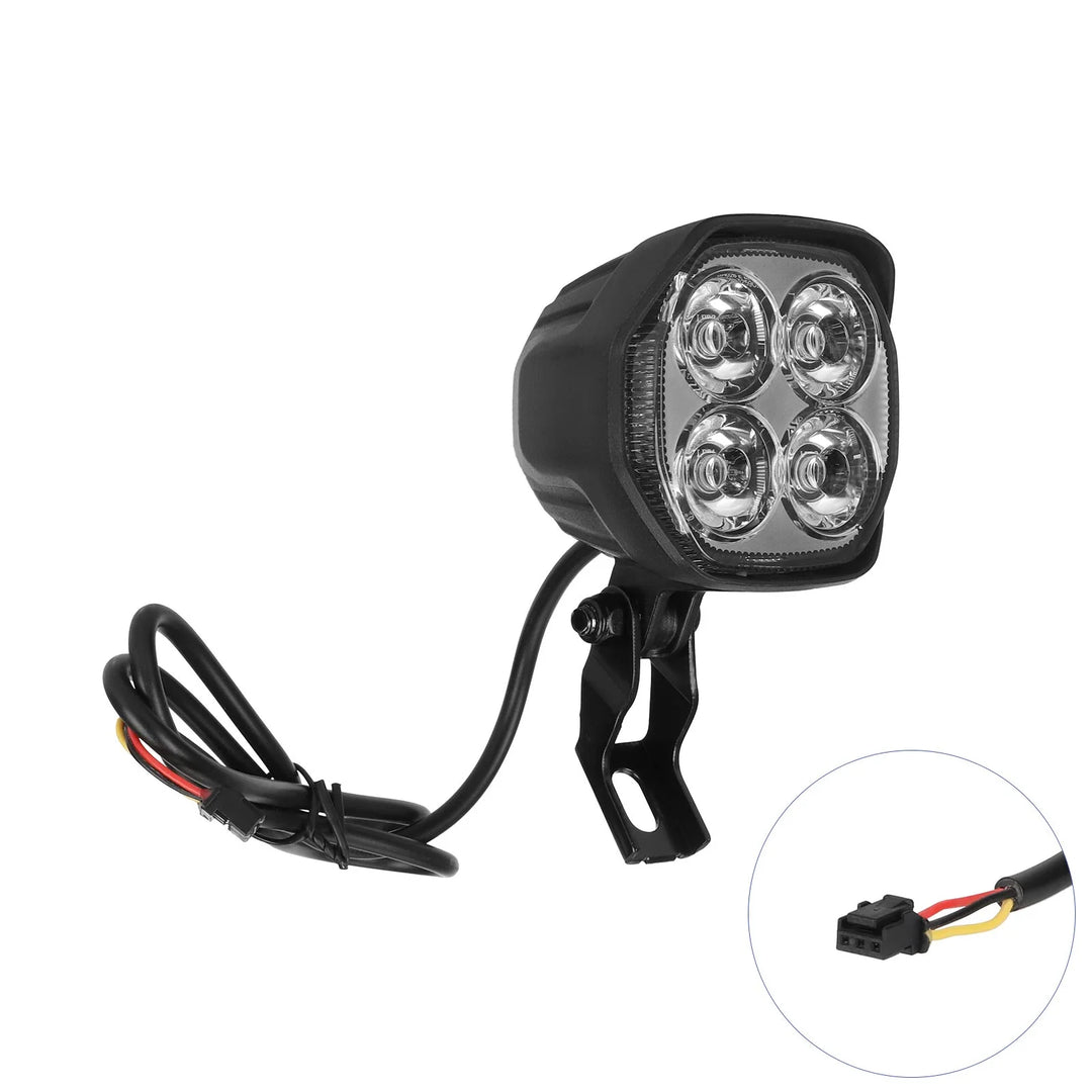 Original KuKirin M4 Max Headlight Stable Lighting High Brightness LED Scooter Headlight Accessory for KUGOO KIRIN KuKirin M4 MAX Electric Scooter Front Light Replacement Part