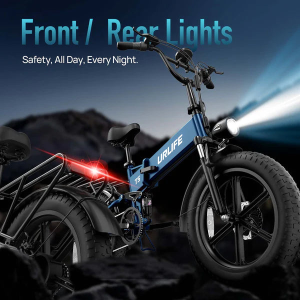 URLIFE T5 Fat Tire Electric Bike