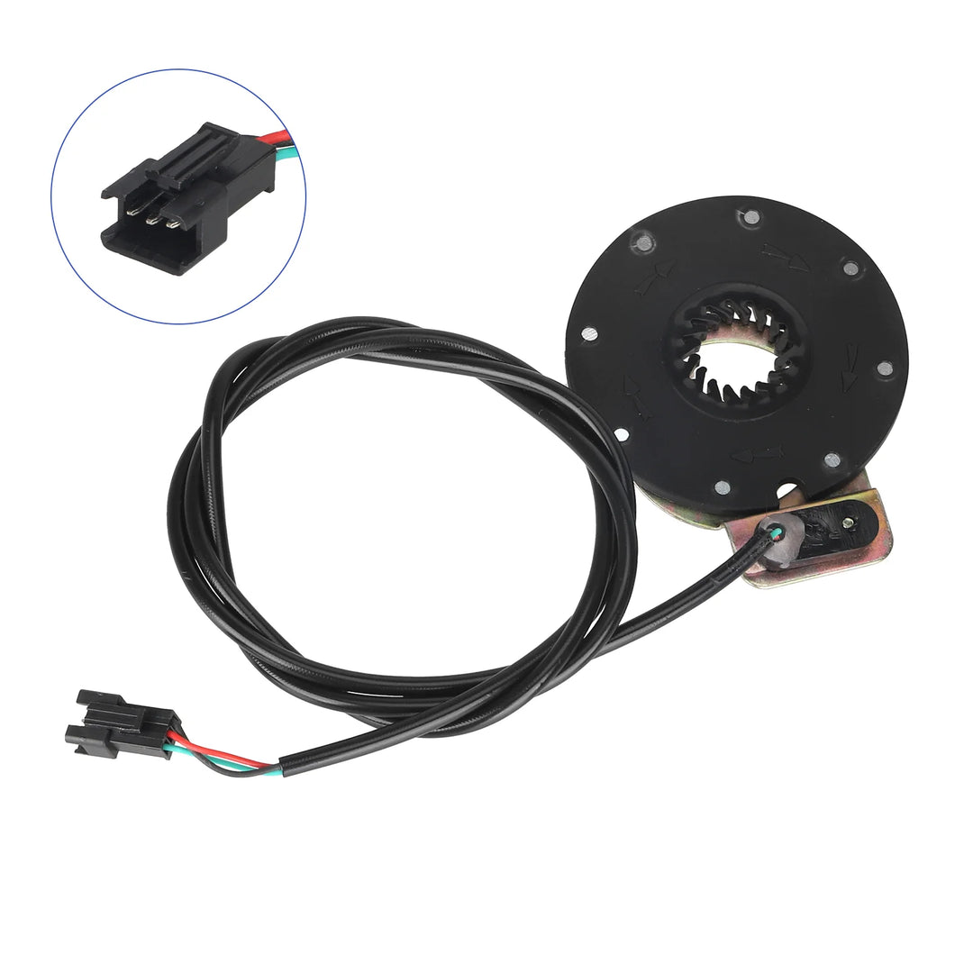 85cm Cable Length 8-magnet Sngle Hall-effect Assist Sensor for Electric Bicycles 8-magnet Pulse-enhanced Sensor Pulse-assisted Speed Sensor Assist Sensor Magnetic System Assist Sensor