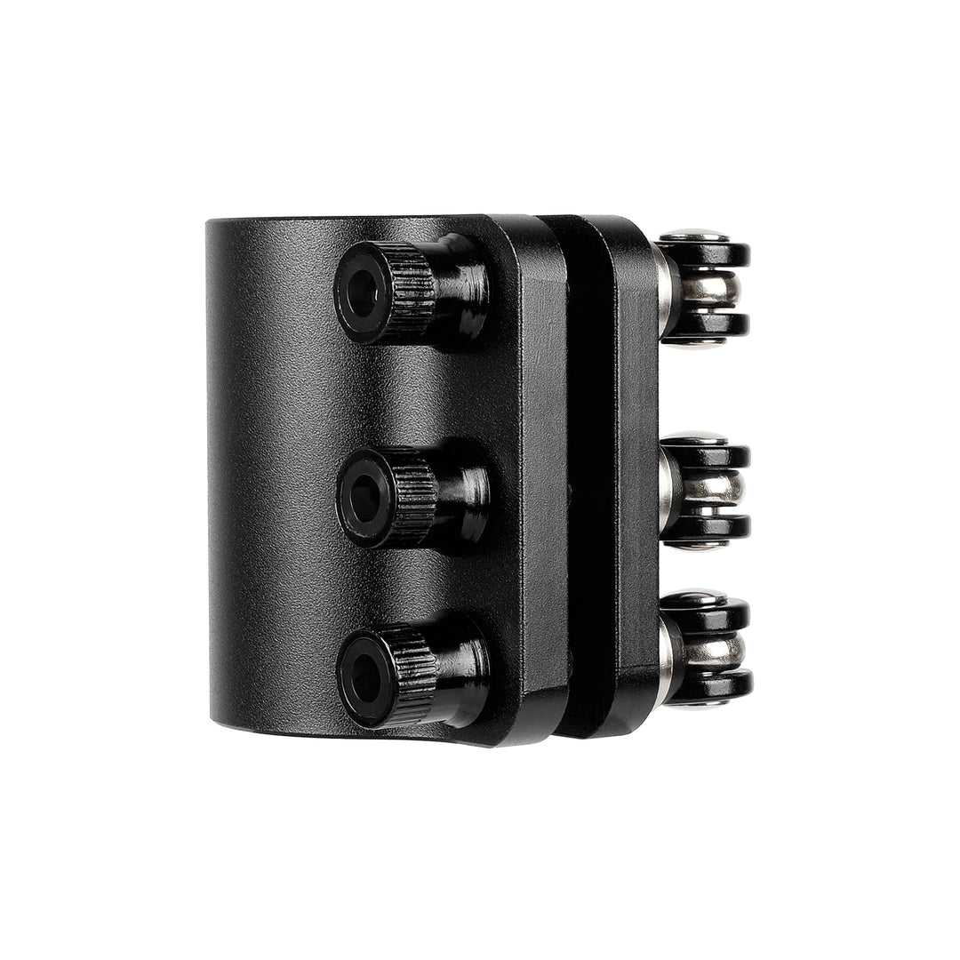 Morsetto Nero con 3 Blocchi per monopattino Kaabo Mantis 10 Kaabo 3 Fori Rinforzato Blocco per Kaabo Mantis 10 Morsetto Clip Palo di Blocco Rinforzo Più Sicuro Blocco Esteso Supporto Pieghevole