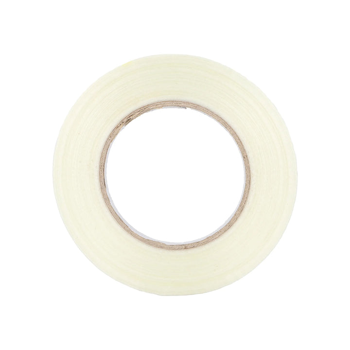 1PC 20mm*50M*0.15mm 50 Meter Striped Fiberglass Tape No Residual Glue Toy Airplane Model Super Durable Striped Fiberglass Reinforced Tape Transparent Fiber Tape Strongly Fixes Model Lithium Battery Refrigerator and Bundles Heavy Objects Fiberglass Tape