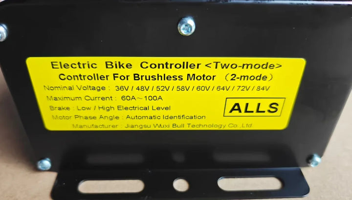 Controller Brushless DC a 24 Canali ad Alta Potenza 36V-48V-60V-72V-84V 2500W-3000W-4000W Universale (Corrente Massima 60A-100A)