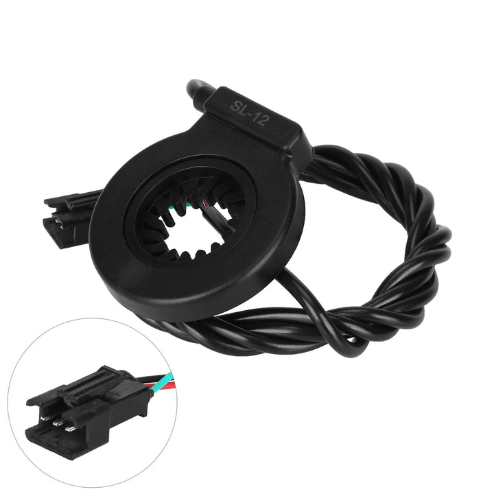 Left Bicycle Accessories Booster Sensor Booster Dual Hall Integrated Booster Wheel Throttle Tube Throttle Magnet Compatible Assembly Dual Hall Easy Install Electric Scooter Sensorbicycle Accessories Booster Sensor Booster Dual