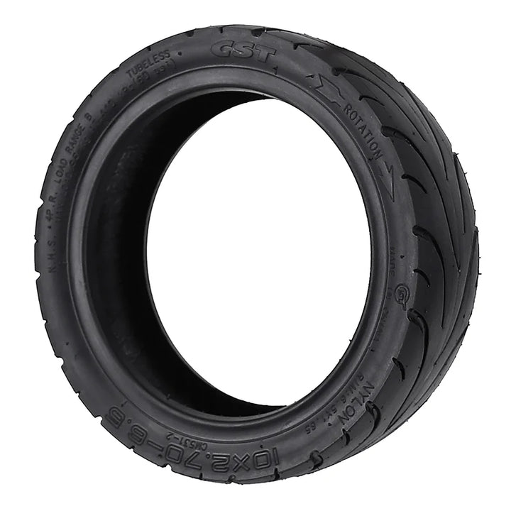 CST 10x2.70-6.5 Tubeless Tire 10-inch Electric Scooter 10x2.70-6.5 Replacement Tire CST 10*2.7-6.5 Vacuum Tire High-quality Vacuum Tyre for Electric Scooter Pneumatic Wheel Parts