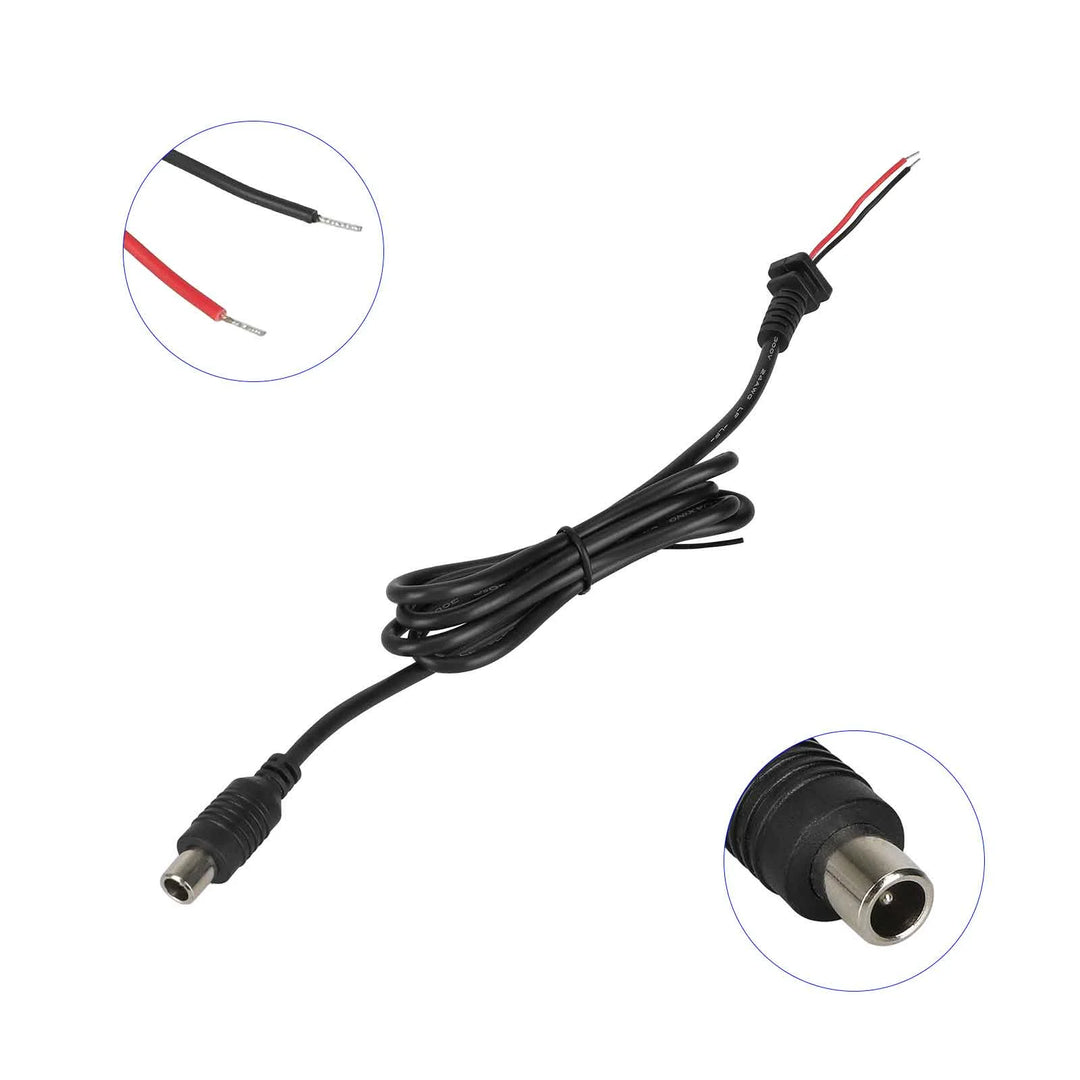 Power Adaper Cable with Mi Plug 42V2A  36V 18V 24V Charger Wire DC 8mm Electric Scooter Charging Cable 42V 2A Charger Output Line For Xiaomi M365 Pro KickScooter Charger Line Plug Accessories