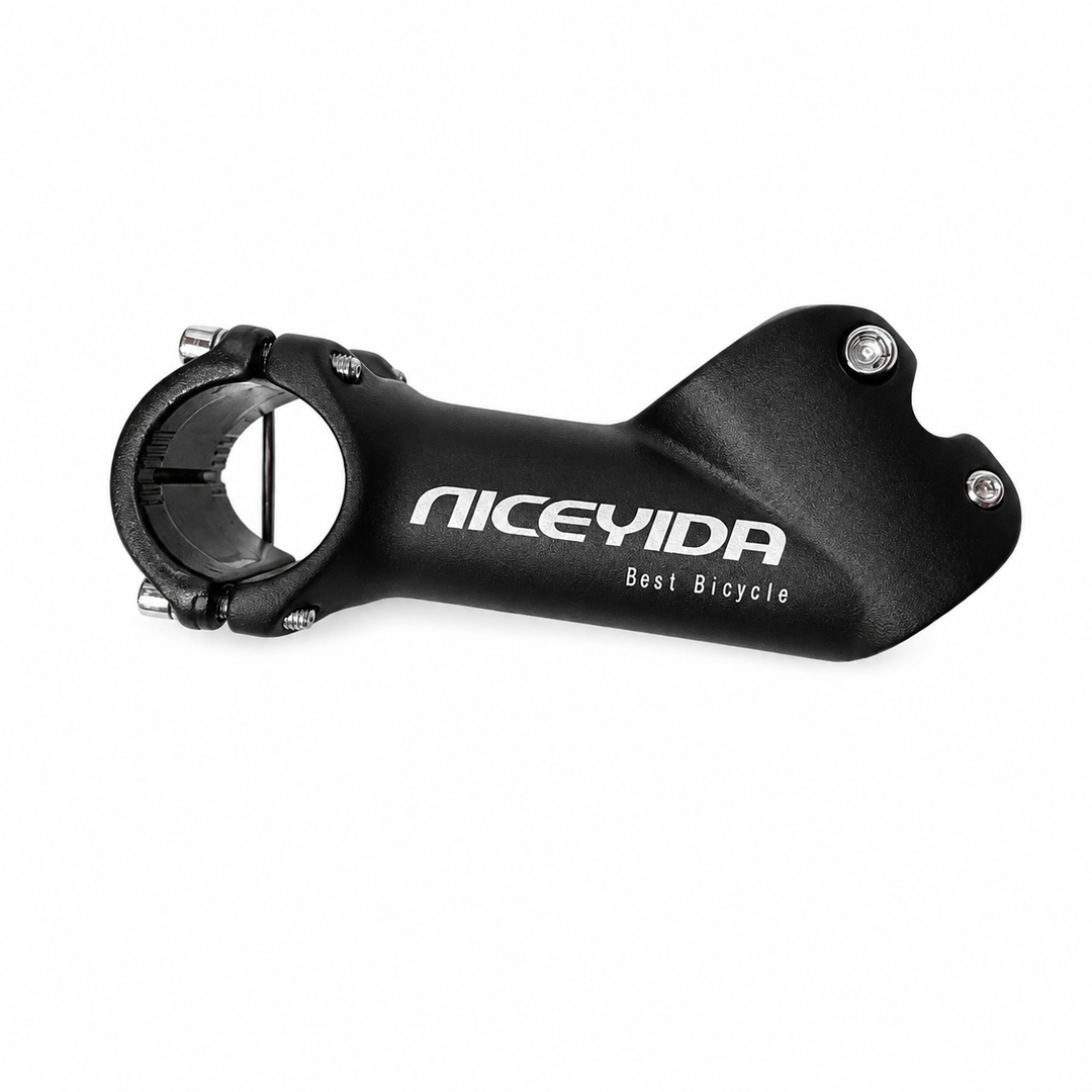 MYD-HS177 HANDLE STEM 28.6*31.8*100 45 DEGREE, ANODIZED MATT BLK