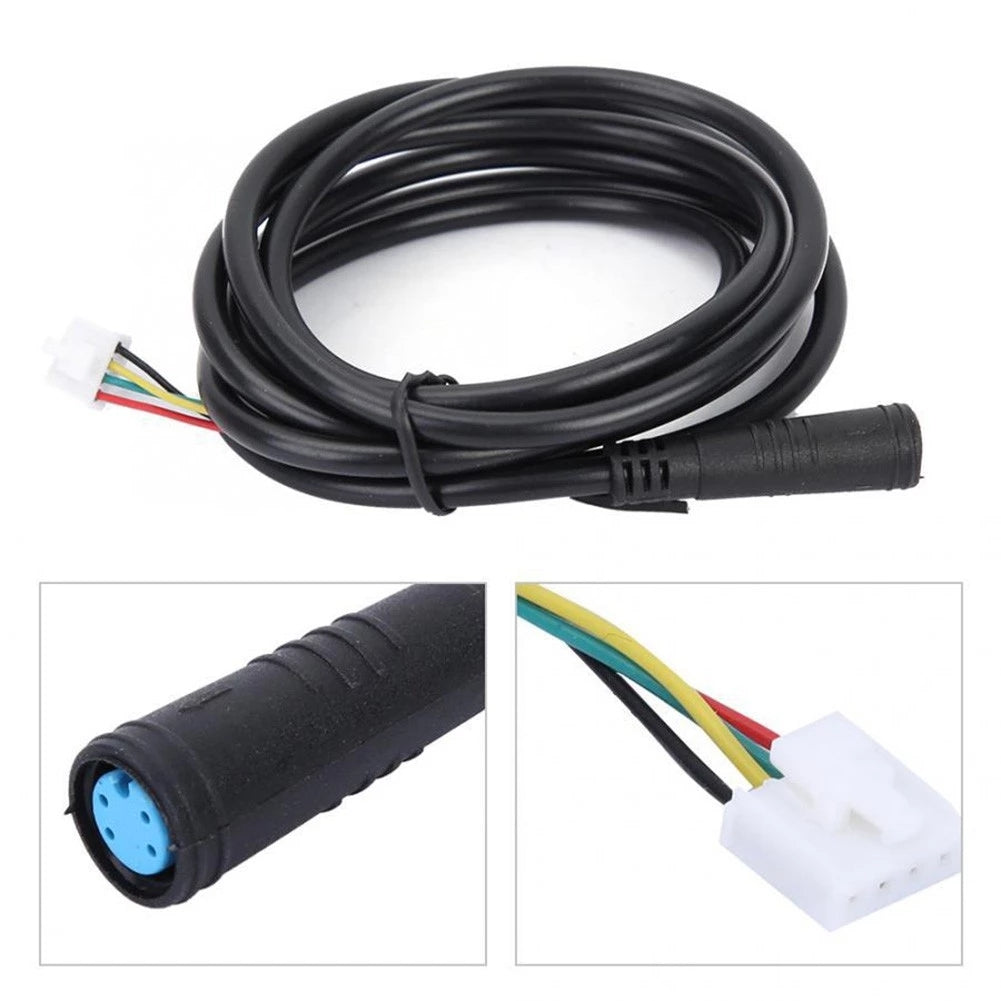 Cavo di alimentazione nero per scooter elettrico, ricambio per riparazione di accessori per scooter Mijia M365 Cavo per scheda madre, cavo di collegamento dello schermo del display, cavo di alimentazione per scooter elettrico Xiaomi M365 Pro.