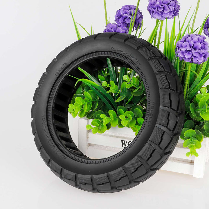 10*2.75 Off-road Solid Tire for 70/65-6.5 Honeycomb Tire Wear-Resistant Honeycomb Tire Balance Scooter Solid Tire 10*2.75 Honeycomb Solid Tire 10 Inch Solid Tire Airless Tire For Kugoo Electric Scooter