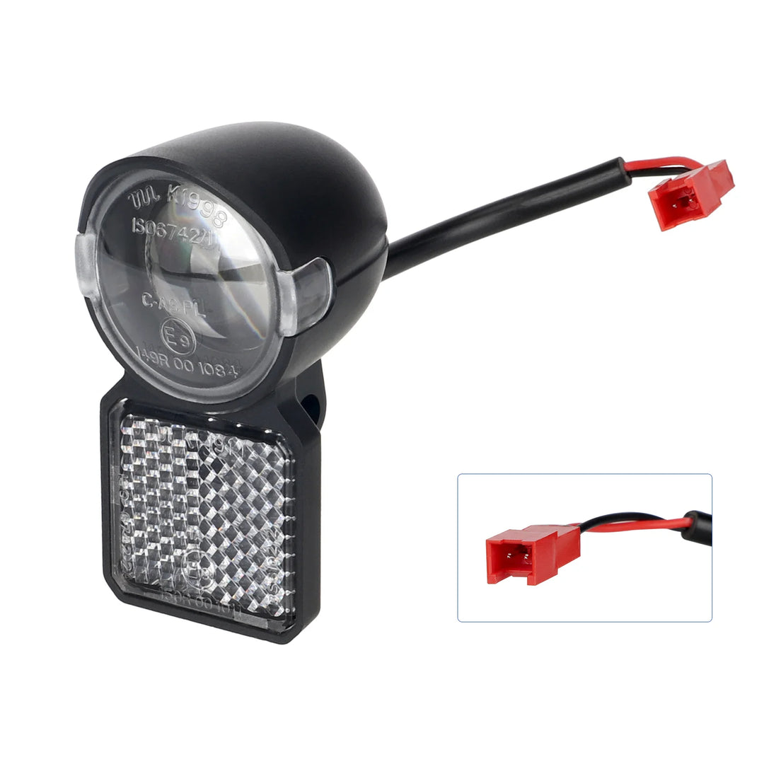 Faro anteriore LED originale per scooter elettrico Kukirin A1 Fari originali per scooter elettrico KUGOO KIRIN KuKirin A1 12V Luce anteriore LED Accessori di ricambio