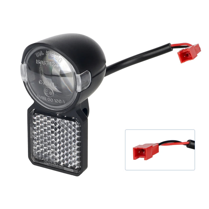 Faro anteriore LED originale per scooter elettrico Kukirin A1 Fari originali per scooter elettrico KUGOO KIRIN KuKirin A1 12V Luce anteriore LED Accessori di ricambio