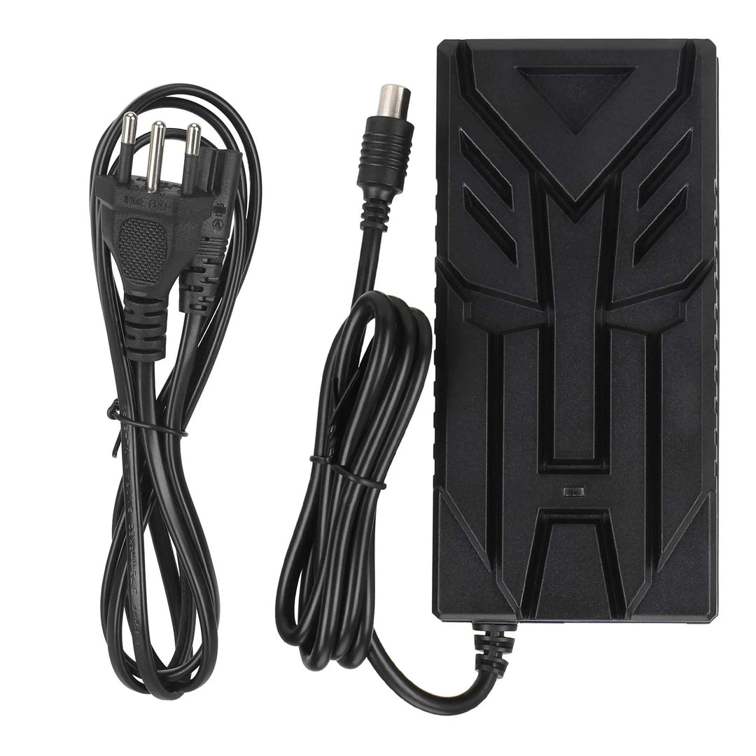 Ulip 42V~54.6V 3A Charger with Xiaomi Head Certified Charger EU Plug CE And FCC Certification Lithium Battery Charger 54.6V 3A Li-ion Battery Pack Charger Power Adapte Input 100-240V 48V 13S Lithium Skateboard Balance Vehicle Battery with Fan