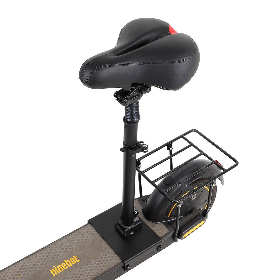 Black Seat for Segway Max G30 Series Scooters with Big Saddle Seats Folding Seats Retractable Cushion Seat for NINEBOT MAX G30 Electric Scooter KickScooter Adjustable Height Parts