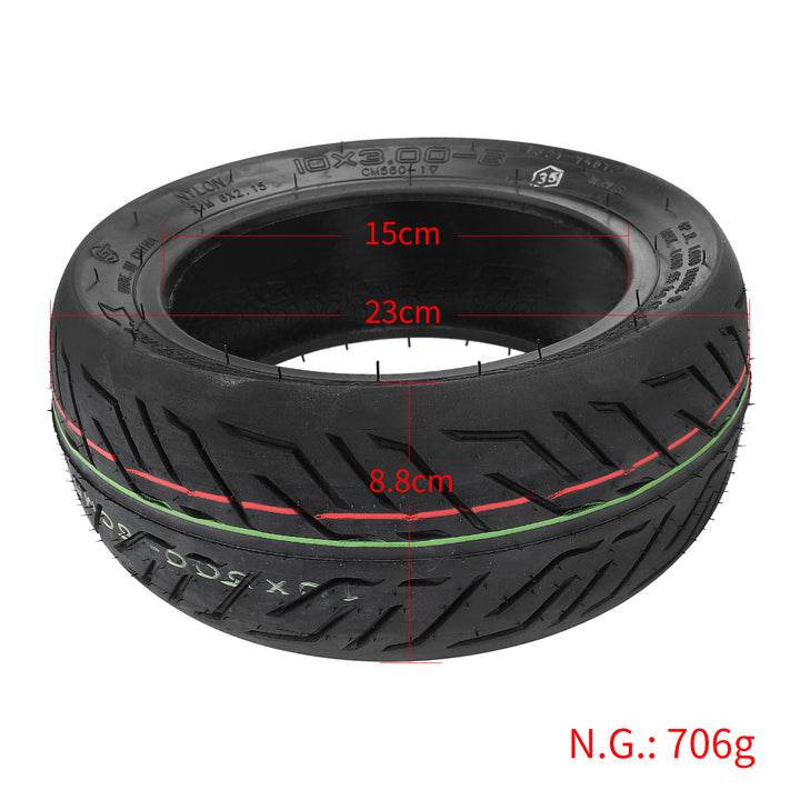Pneumatico tubeless CST 10*3.00-6, pneumatico sottovuoto da 10 pollici per monopattini elettrici Zero 11X Kaabo Wolf Kugoo M4 Pro, CST resistente all&