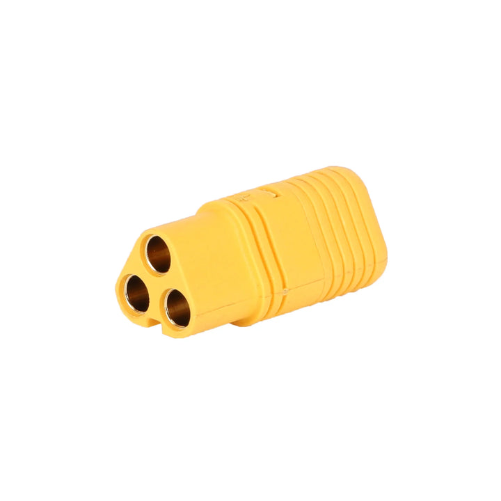 Amass MT60-F Female Plug MT60 Upgraded Plug Connector with Gold-Plated Banana Plugs AMS MT60-F Female Yellow Connector High Current Power Aviation Plug Socket Amass MT60 Connector