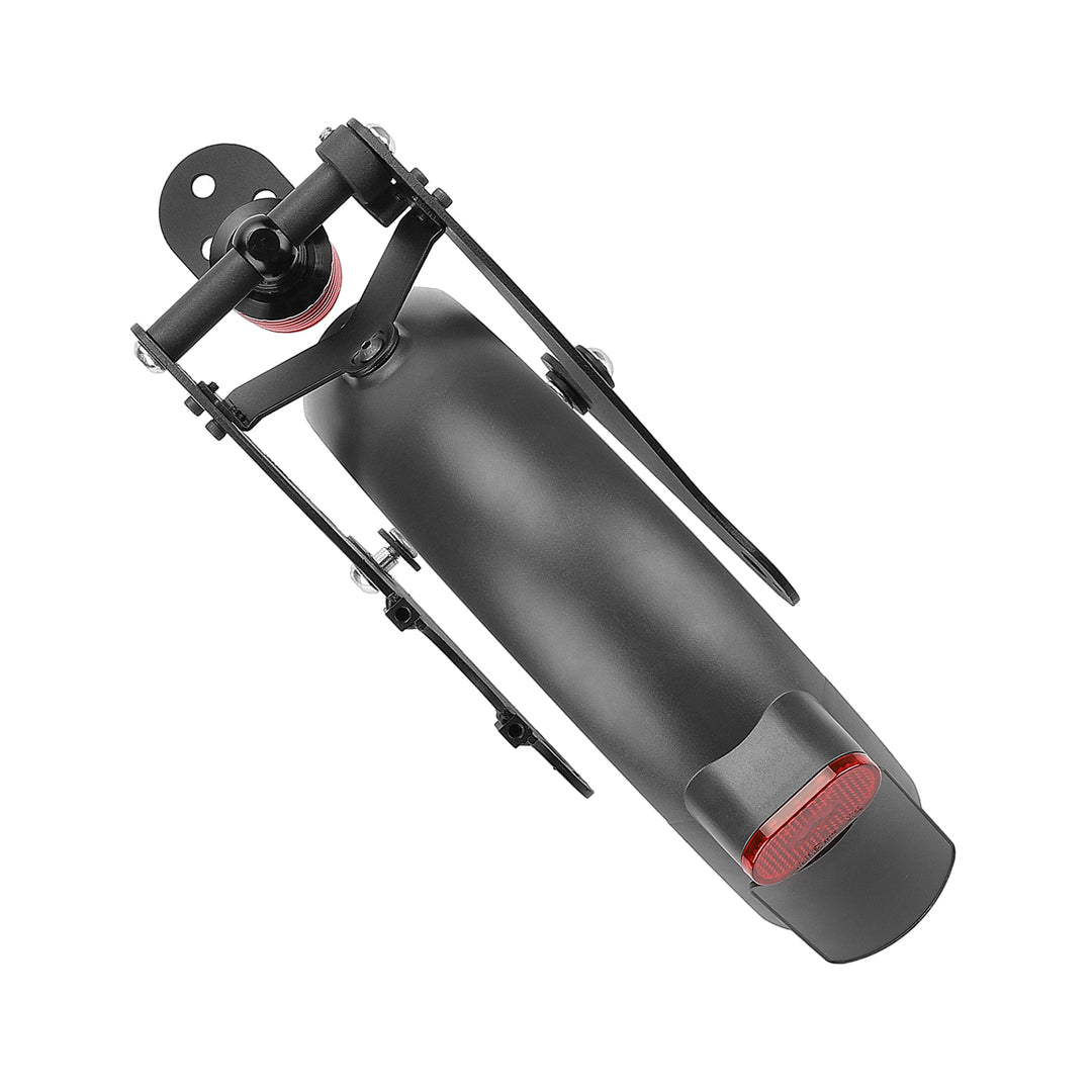 Black-red V2 Rear Suspension with Mudguard and Tailight for Xiaomi M365 and 1S Scooter Rear Shock Absorber for Scooter Rear Spring Shock Absorber Replacement Accessories