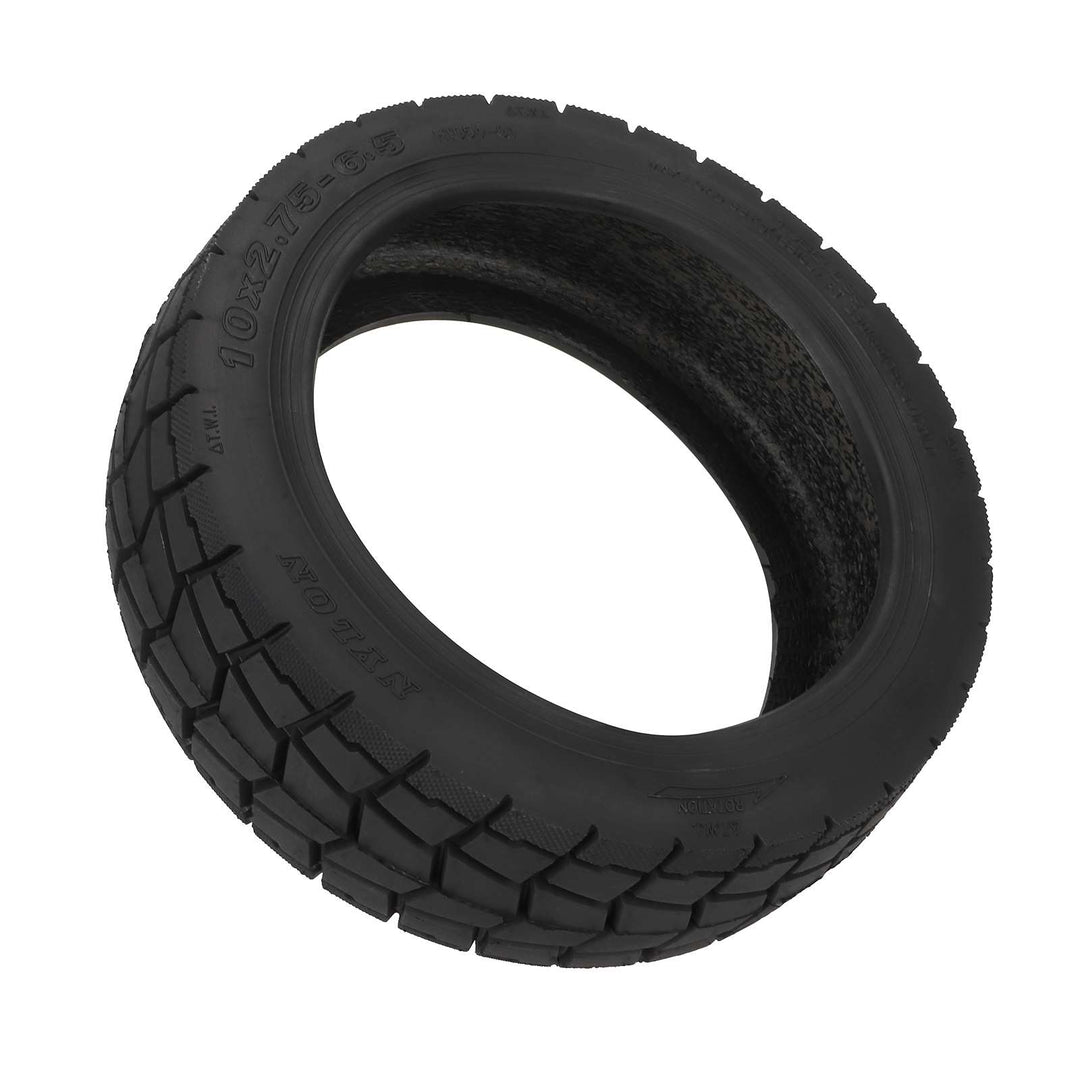 10 Inch 10*2.75-6.5 City Road Outer Tire Electric Scooter Tires 10X2.75-6.5 Scooter Tire Wearproof Rubber Tire for Speedway 5 Dualtron 3 Electric Scooter 10 Inch 10*2.75-6.5 Outer Off-road Tire Parts