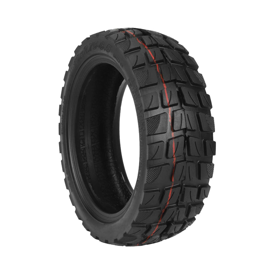 10*2.75-6.5 Off-road Tubeless Tire 10 Inch Electric Scooter Off-road Tires Wearproof Rubber Tire 10x2.75-6.5 Scooter Vacuum Tire 10 Inch Vacuum Off-road Tires For SmartGyro Rockway C Electric Scooter