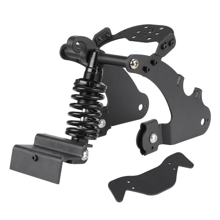Sospensione Posteriore Nera per Monopattini Segway Ninebot F20 F25 F30 F40 Serie F20 F25 F30 F40 Ammortizzatore Posteriore Ammortizzatore di Coda Parti di Modifica Ammortizzatore a Molla con Parafango e Luce