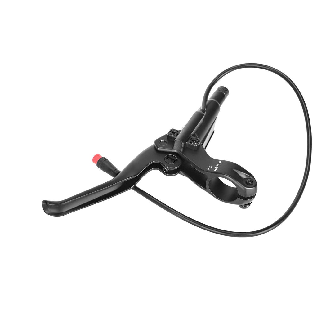 NUTT Y5 Electric Scooter Power-off Right Oil Brake Lever Electric Bicycle Automatic 2-core Power-off Oil Disc Brake Handle Electric Scooter Brake Y-5 Hydraulic Disc Brakes with 380mm Brake Cable for Kukirin G4 Max Scooter