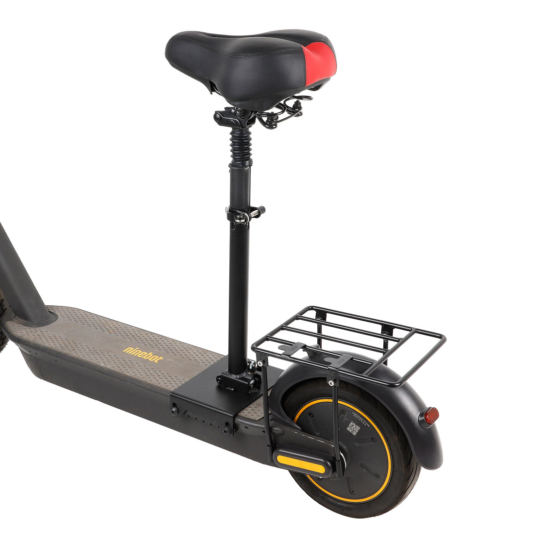 Black Seat for Segway Max G30 Series Scooters with Big Saddle Seats Folding Seats Retractable Cushion Seat for NINEBOT MAX G30 Electric Scooter KickScooter Adjustable Height Parts
