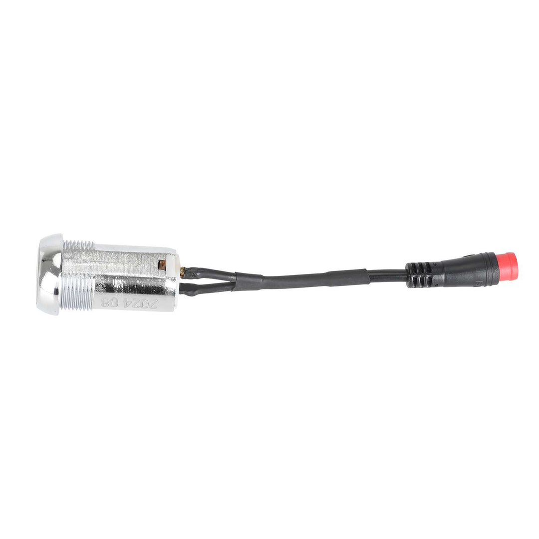 Silver Kukirin G3 Pro Electric Door Lock G3 Pro Electric Scooter Door Lock Scooter Power Switch Lock Waterproof Connector